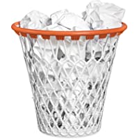 Balvi - Basket Papelera. con diseño Divertido de Canasta de Baloncesto. Color Blanco. Fabricado en plástico Muy…